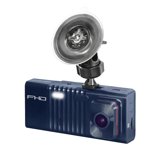 3-Channel Dash Cam 1080P with Rear & Interior Camera, Night Vision, 32GB