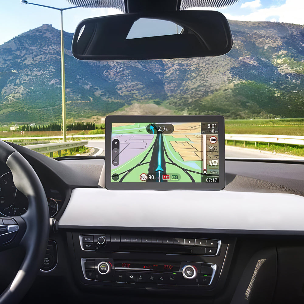 9" GPS Navigator for Car, Truck & RV with Voice & Speed Alerts
