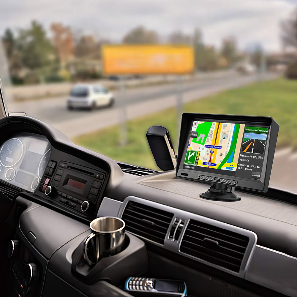 9" GPS Navigator for Car with Voice, Speed Alerts & Lifetime Map Updates