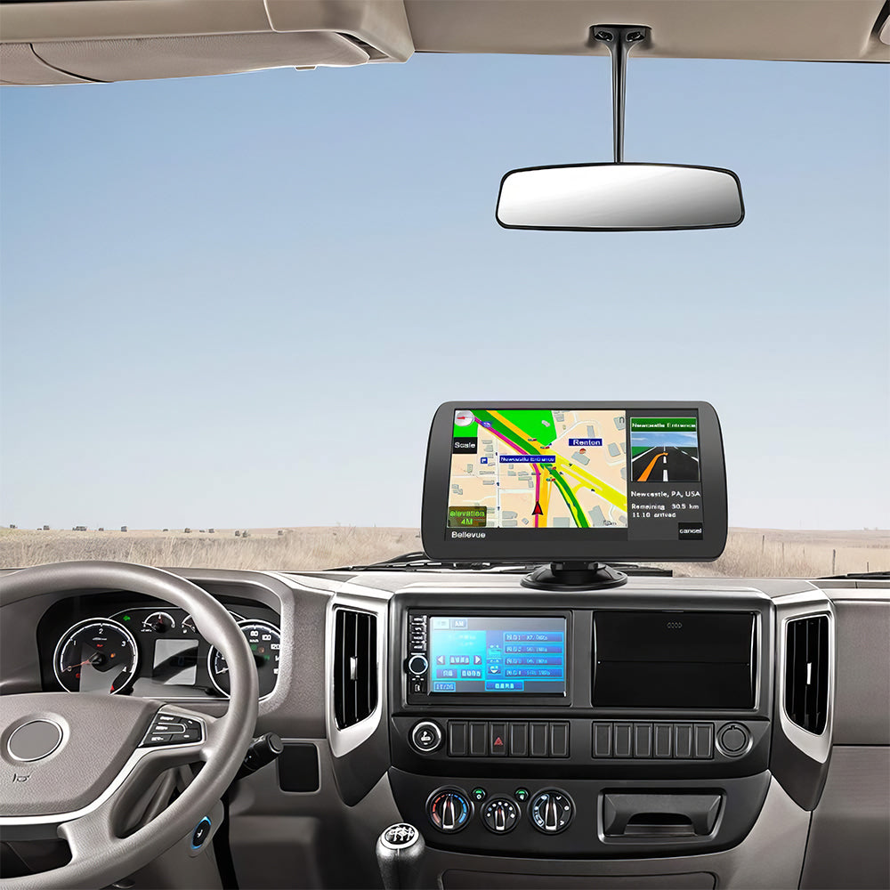 7" GPS Navigator for Car with Voice, Speed Alerts & Free Map Updates