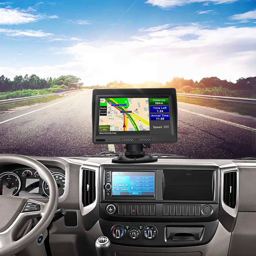 9" GPS Navigator for Car with Voice, Speed Alerts & Lifetime Map Updates