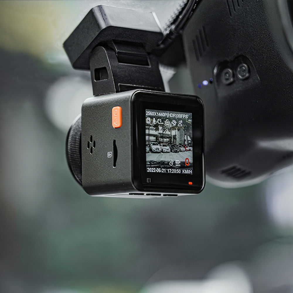 E1 Lite 1080P Mini Dash Cam with WiFi, GPS, Night Vision & Voice Control