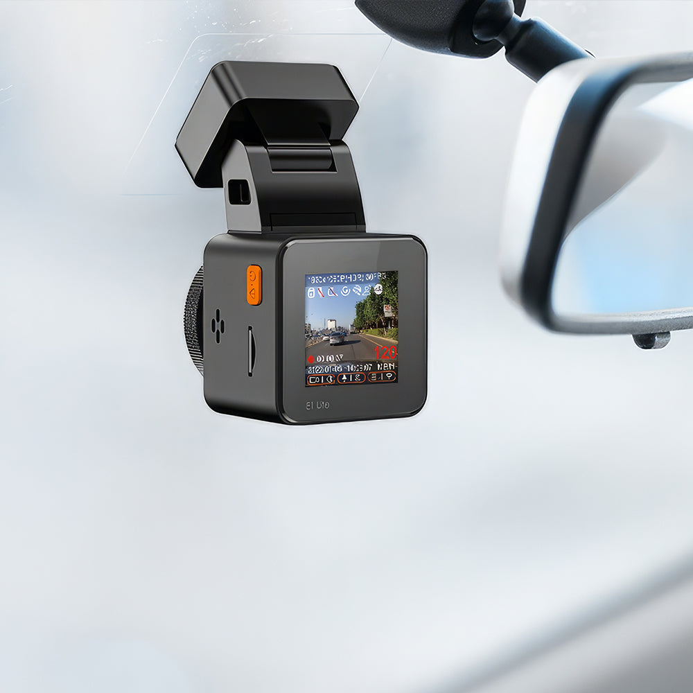 E1 Lite 1080P Mini Dash Cam with WiFi, GPS, Night Vision & Voice Control