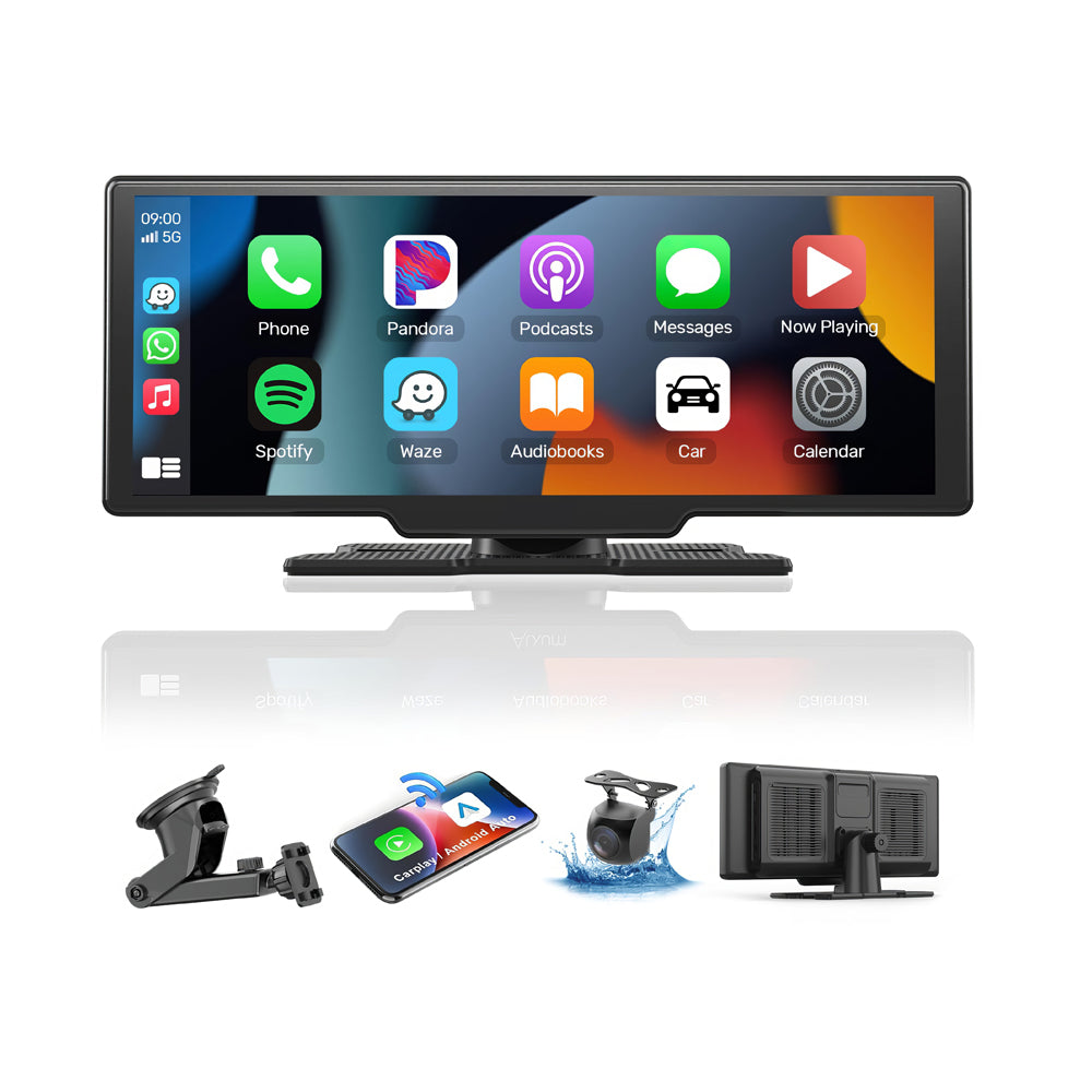 10.26" Wireless CarPlay Touchscreen with Android Auto & GPS