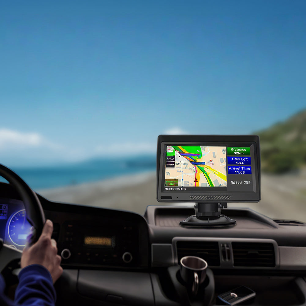 9" GPS Navigator for Car with Voice, Speed Alerts & Lifetime Map Updates