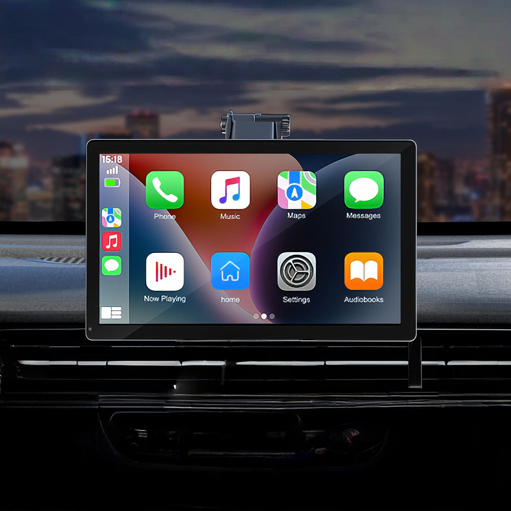9" Wireless CarPlay & Android Auto Car Stereo with 4K Dash Cam